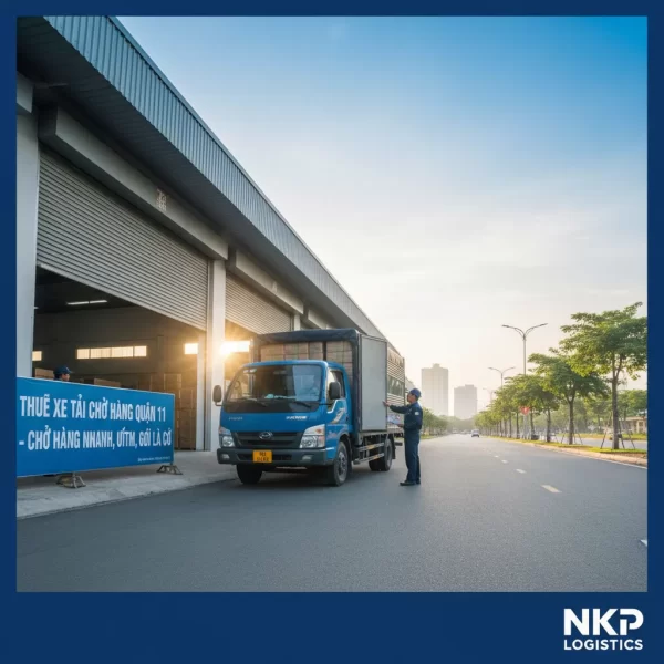 4. Xe tải sẵn sàng lăn bánh