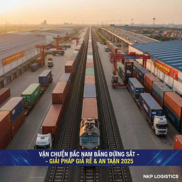 2. Đoàn tàu container nối dài