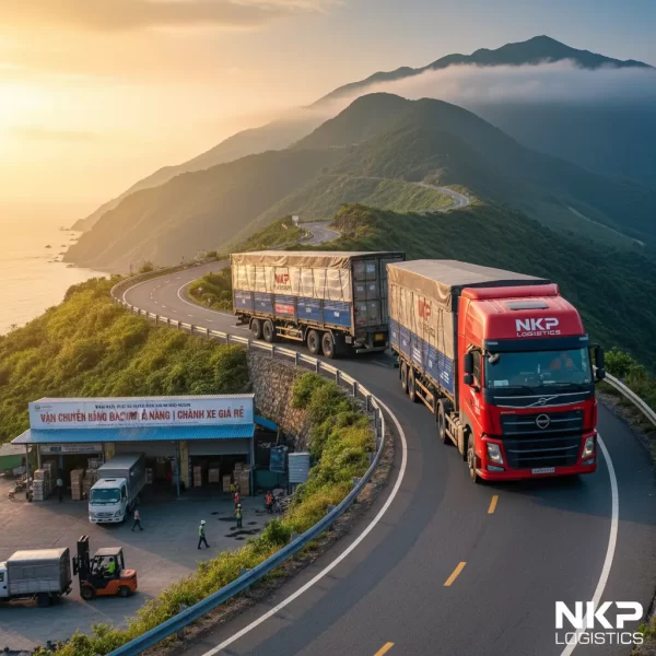 1.  Xe tải vượt đèo Hải Vân