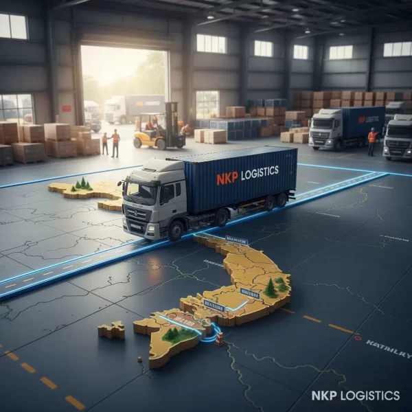 1.  Xe tải băng qua bản đồ Việt Nam