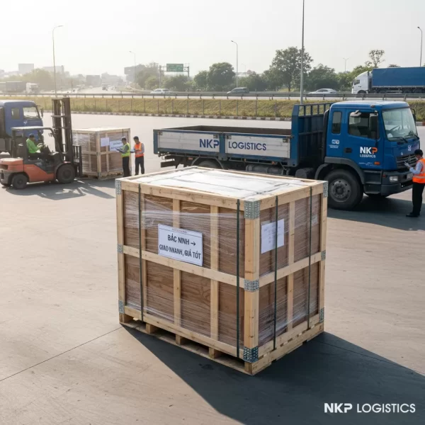 3. Kiện hàng vững chãi sẵn sàng lên đường