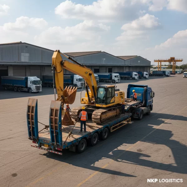 2. Mooc sàn chở thiết bị công trình