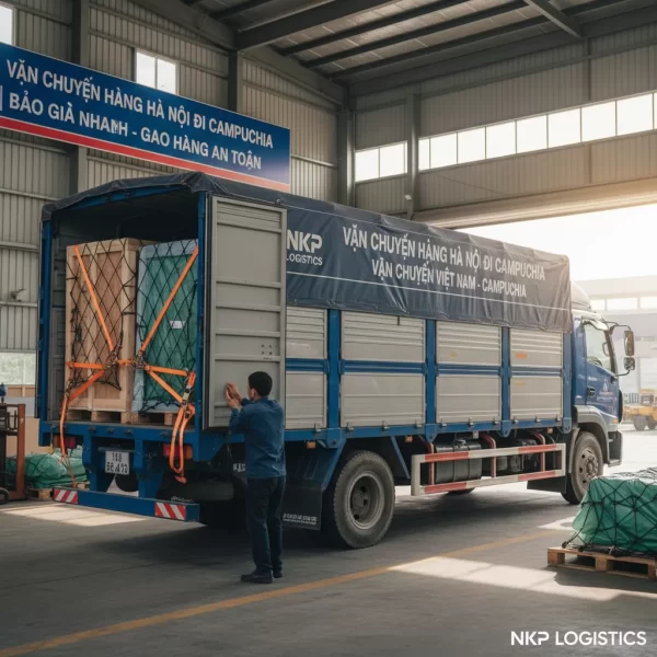 2. Chằng buộc hàng hóa chắc chắn