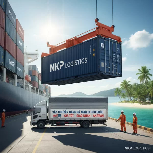 2. Kiện hàng vượt biển đến đảo ngọc an toàn.