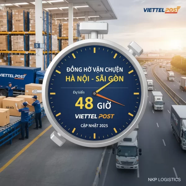 4. Đồng hồ vận chuyển Hà Nội-Sài Gòn