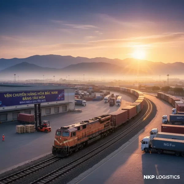 Vận Chuyển Hàng Hóa Bắc Nam Bằng Tàu Hỏa | Bảng Giá & Lịch Tàu 2025