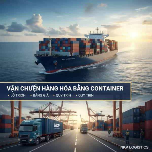 3. Tàu container vượt đại dương