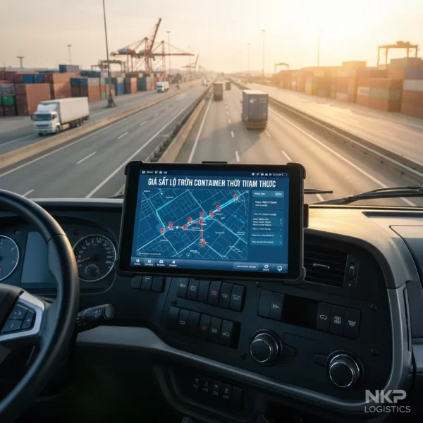 4. Giám sát lộ trình container thời gian thực