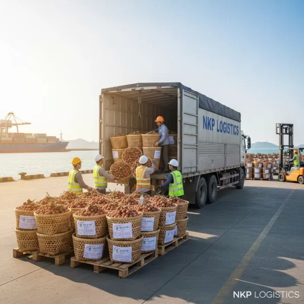 1. Hành trình nhãn lồng Hưng Yên cập bến Vũng Tàu