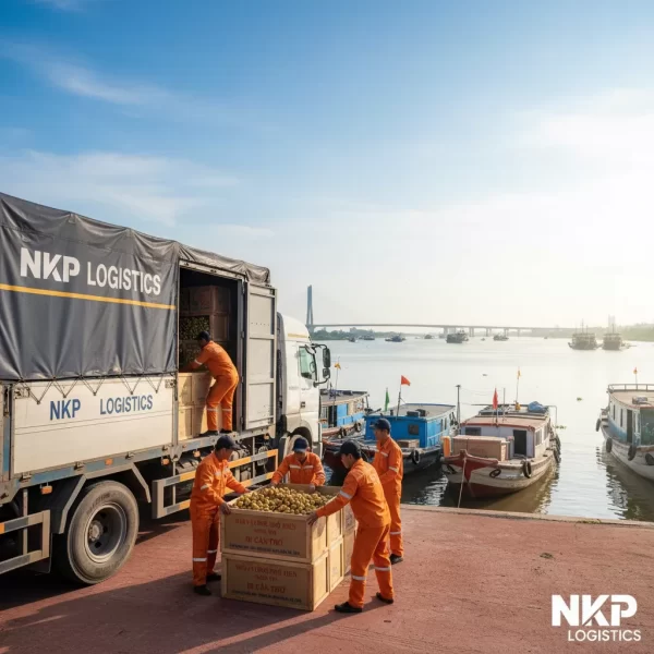 1. Hành trình nhãn lồng Phố Hiến cập bến Ninh Kiều.