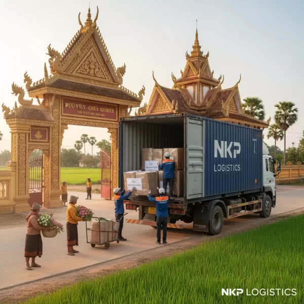 2. Chuyến xe từ Phố Hiến cập bến chùa Khmer