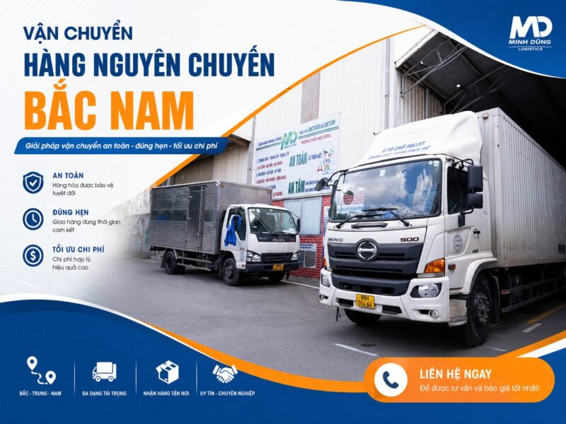 Báo giá vận chuyển hàng hóa Bắc Nam