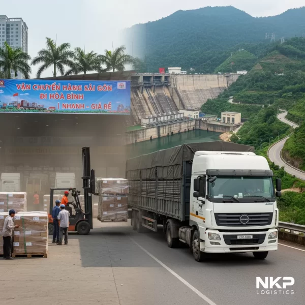 1. Xe tải nối liền Sài Gòn và thủy điện Hòa Bình