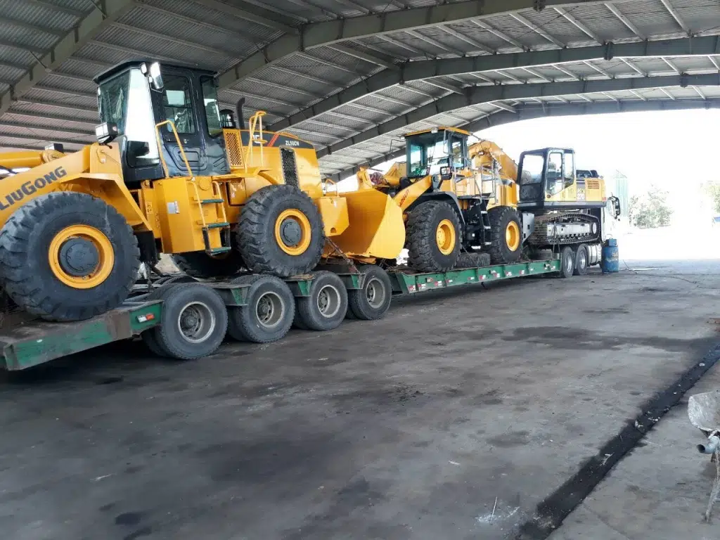 Quy trình vận chuyển xe cơ giới Bắc Nam tại Nguyễn Kiên Phát Logistics