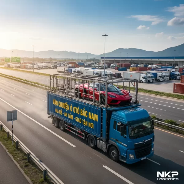 4. Siêu xe trên lồng vận chuyển