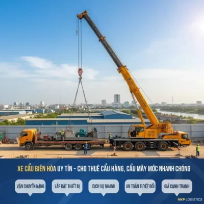 Dựa trên tiêu đề 'Xe Cẩu Biên Hòa Uy Tín – Cho Thuê Cẩu Hàng, Cẩu Máy Móc Nhanh Chóng', dưới đây là 5 từ khóa ảnh độc đáo: