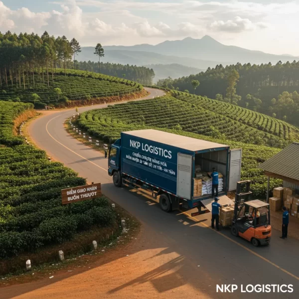 3. Xe tải trên cung đường Tây Nguyên