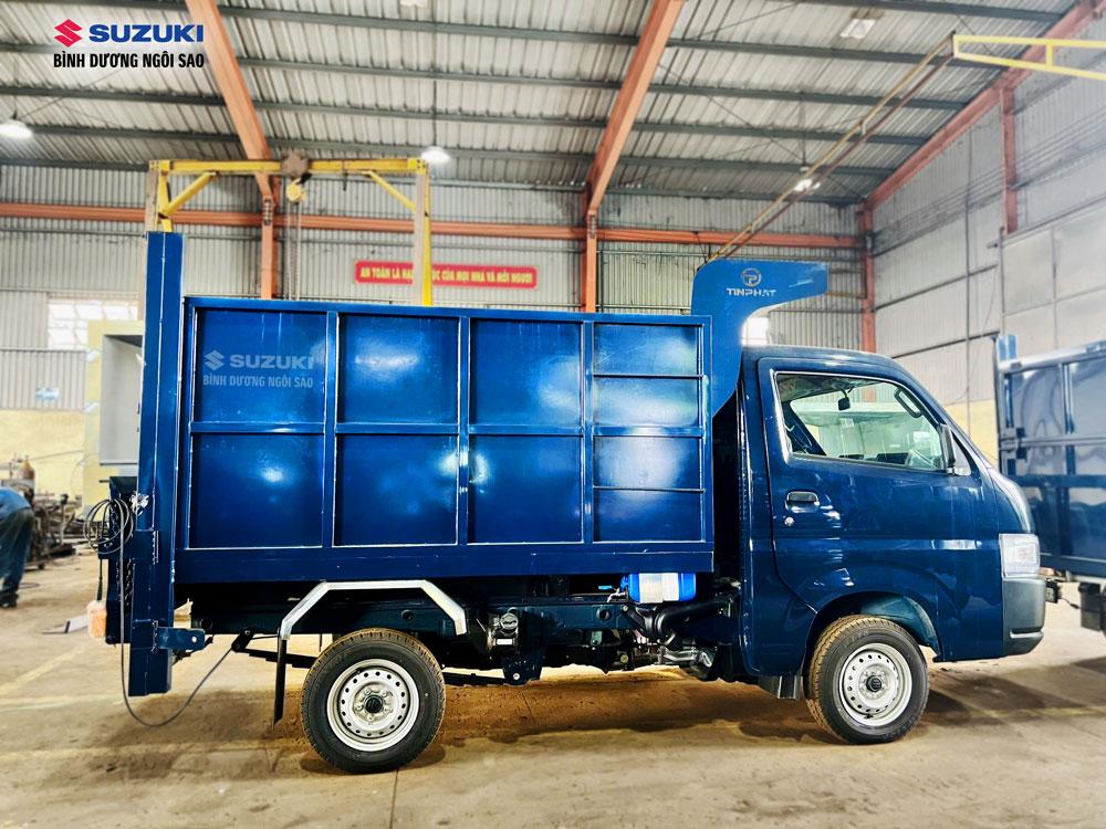 Xe tải 500kg di chuyển linh hoạt trong hẻm nhỏ đô thị