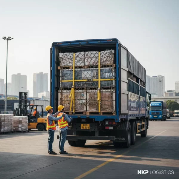 4. Hàng hóa chằng buộc an toàn