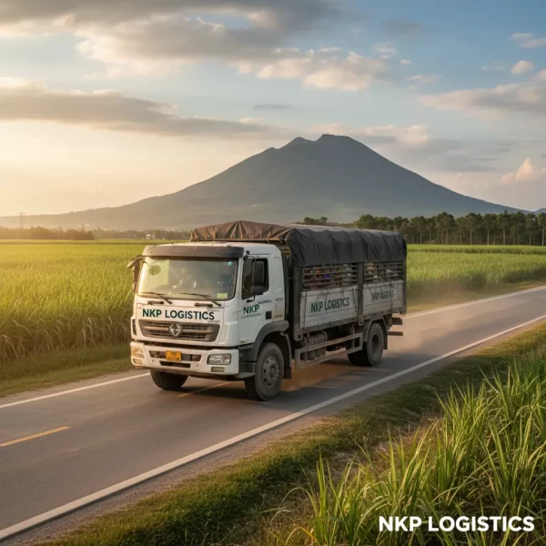 1. Xe tải lăn bánh Tây Ninh