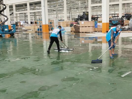 vệ sinh nhà xưởng